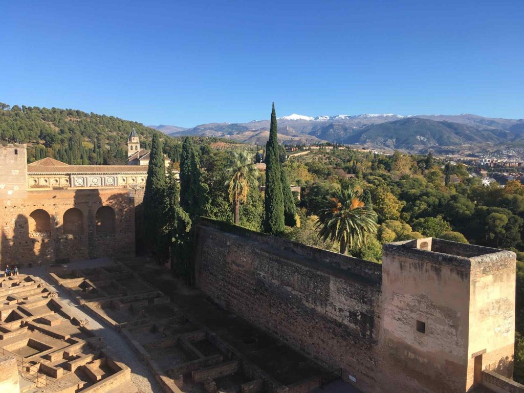 Alcazaba at the Alhambra