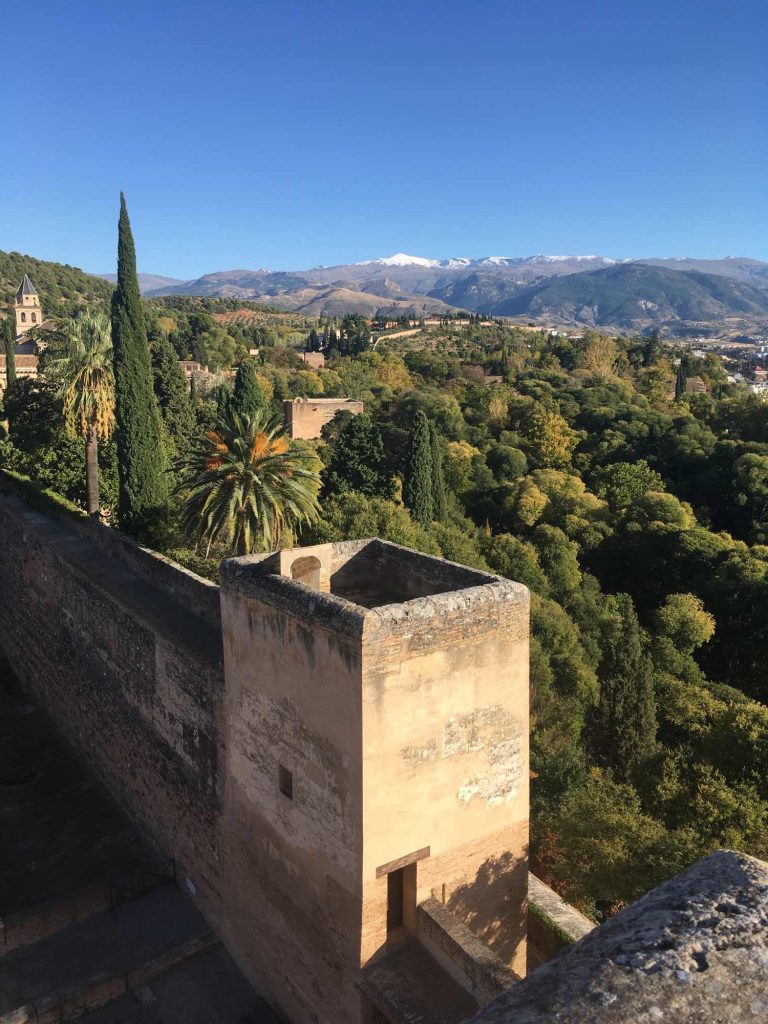 Alcazaba at the Alhambra