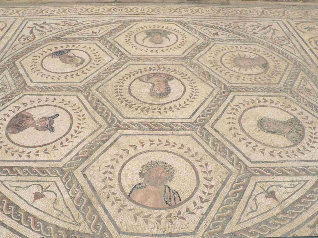Mosaic at Itálica