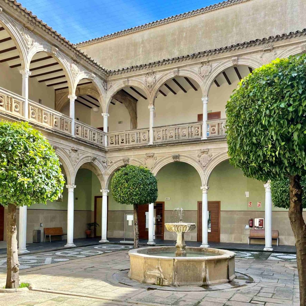 Palacio de Jabalquinto in Baeza, Andalucía