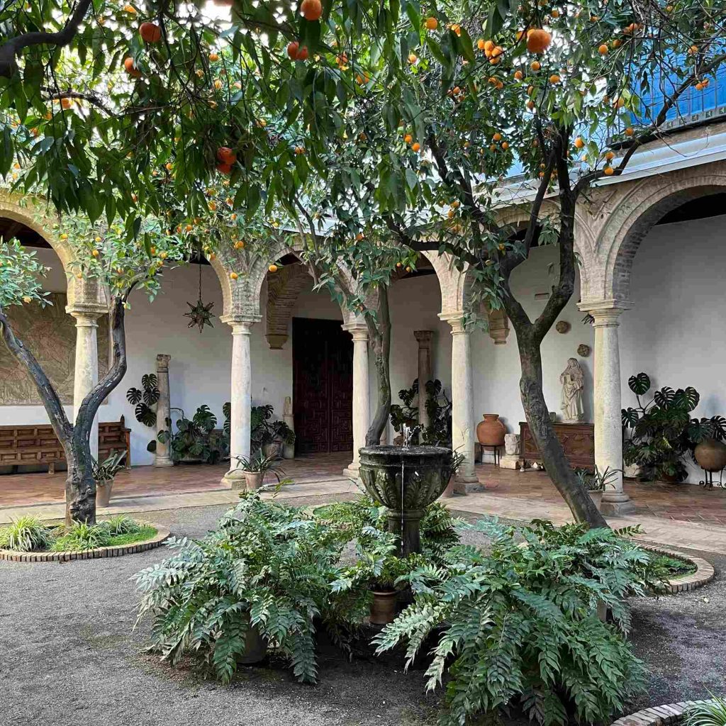 A patio in the Palacio de Viana in Córdoba