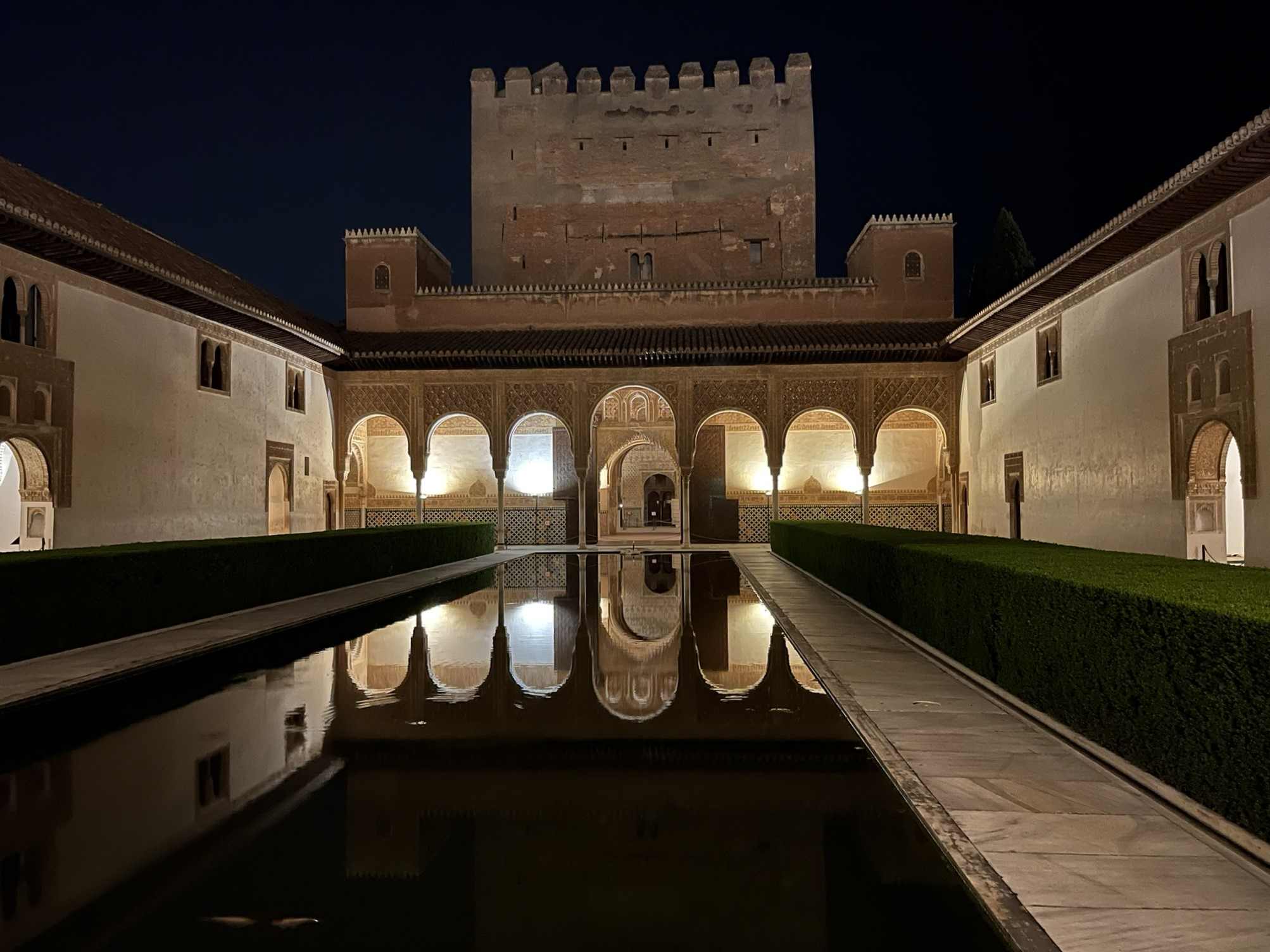 Patio de los Arrayanes at the Alhambra