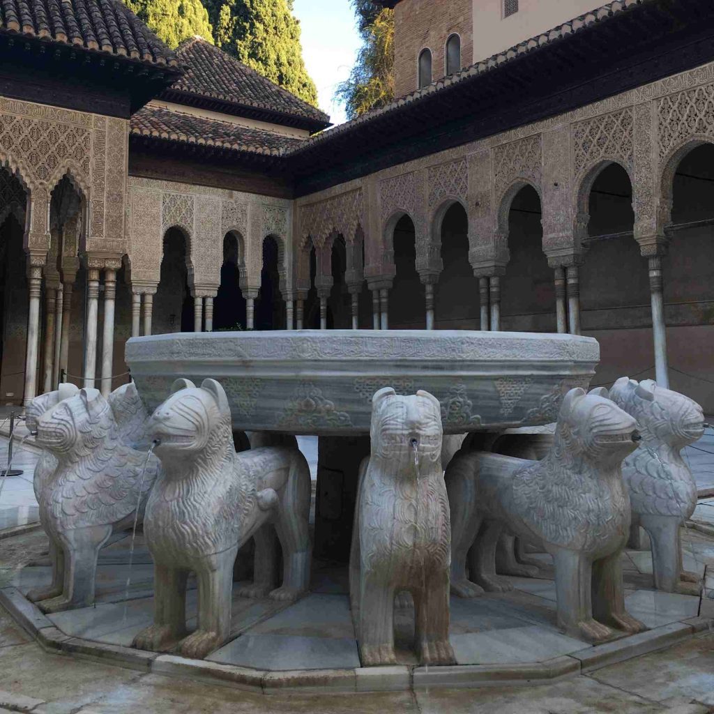 Patio de los Leones at the Alhambra