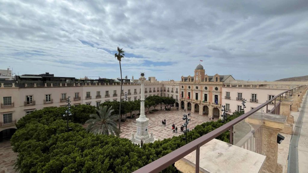 Plaza de la Constitucion in Almería