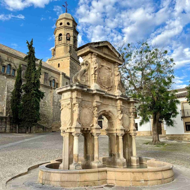 Baeza Cathedral in the Plaza de Santa María