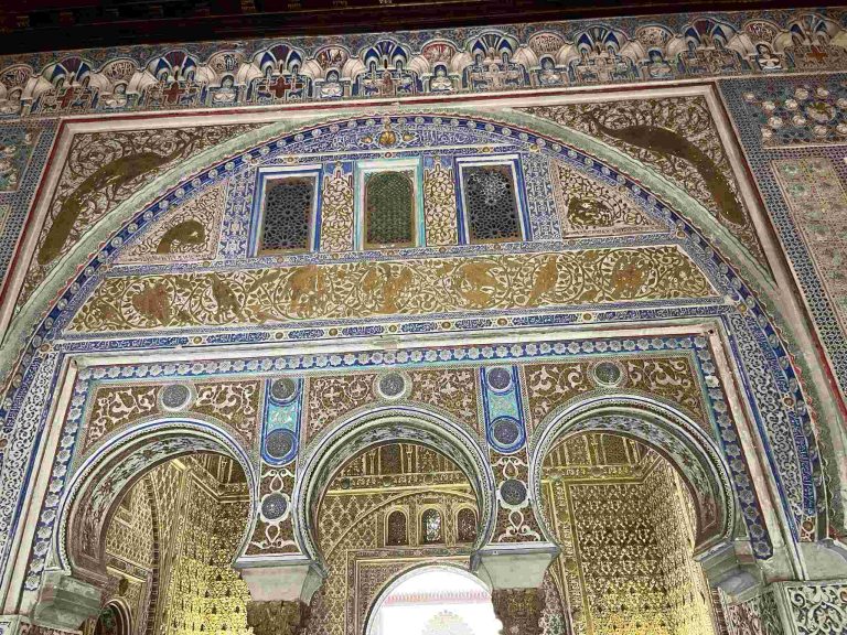 Pedro I's Mudejar Palace in the Royal Alcázar in Seville