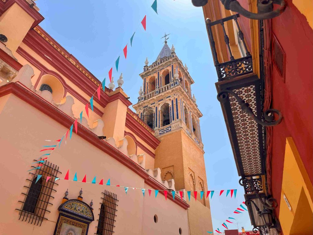 Santa Ana church, known as the Cathedral of Triana, in Seville
