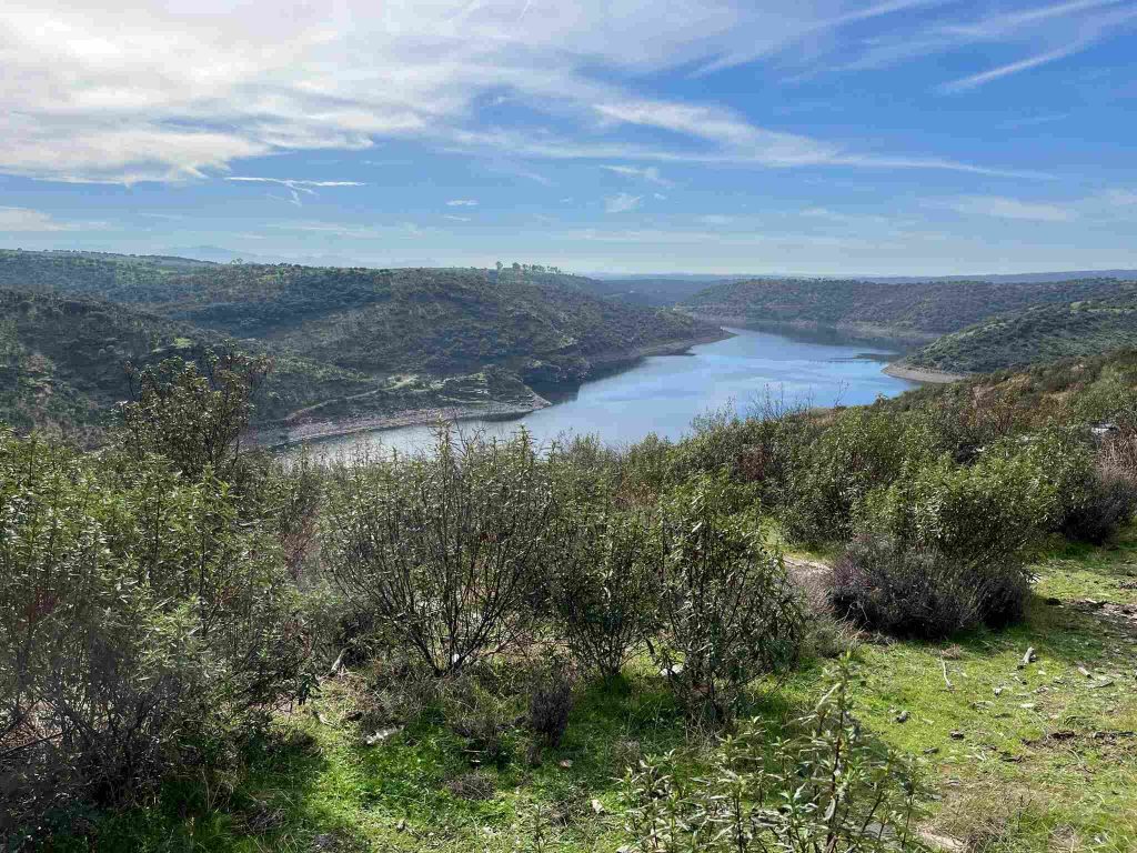 Views of the Sierra Morena