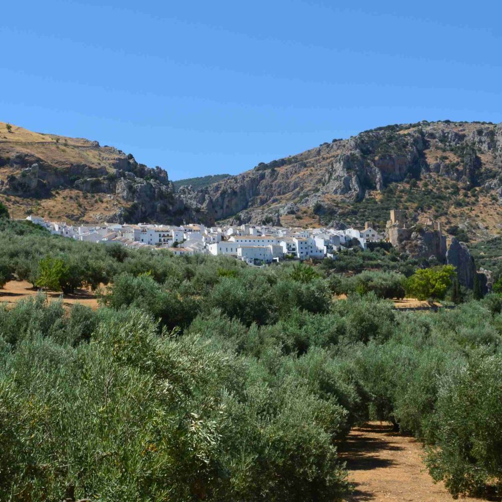 View of Zuheros in the Subbética